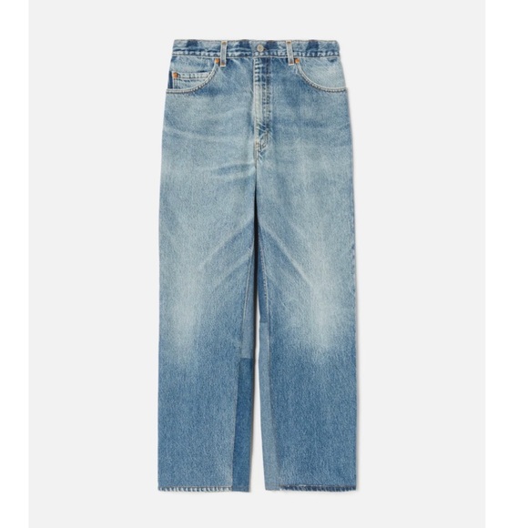 Re/Done Levi 90’s crop low slung indigo jeans